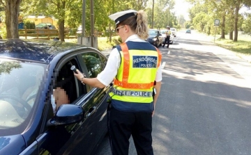 Közlekedésbiztonsági akció Győrben és a Szigetköz településein