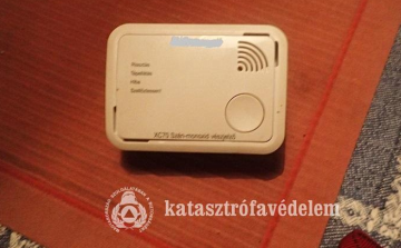  Ismét időben jelzett a szén-monoxid-érzékelő 