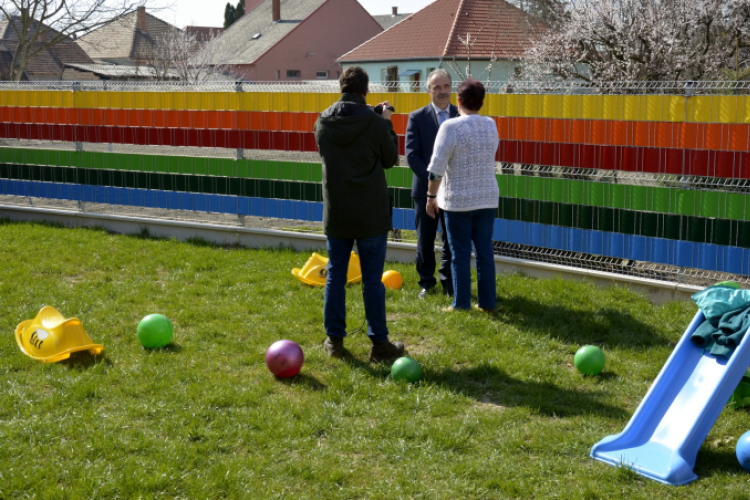 Mini bölcsöde átadó Kimlén 