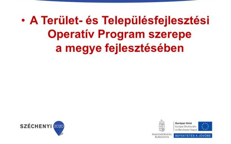 9 milliárd forint kerül a térségbe - nyertek a beadott pályázatok