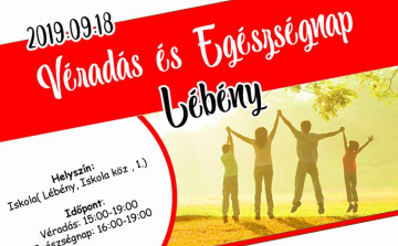 Véradás és egészségnap lesz Lébényben