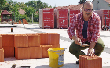 Újabb építési fázishoz érkezett a lébényi bölcsőde