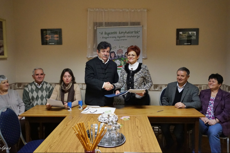 Kiosztásra kerültek A legszebb konyhakertek vetélkedő díjai Darnózselin