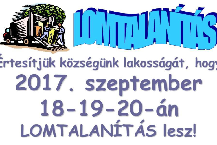 Lomtalanítás Máriakálnokon