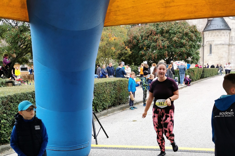 I. Tüdőlebeny Futóverseny Lébény - célfotók