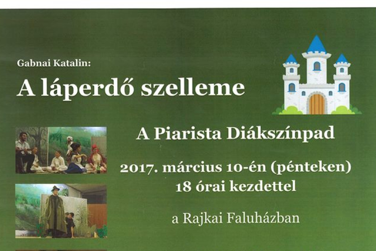 Rajkán lép fel a Piarista Diákszínpad