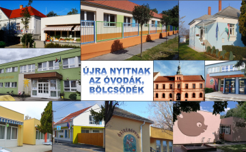 Újra nyitnak az óvodák, bölcsődék