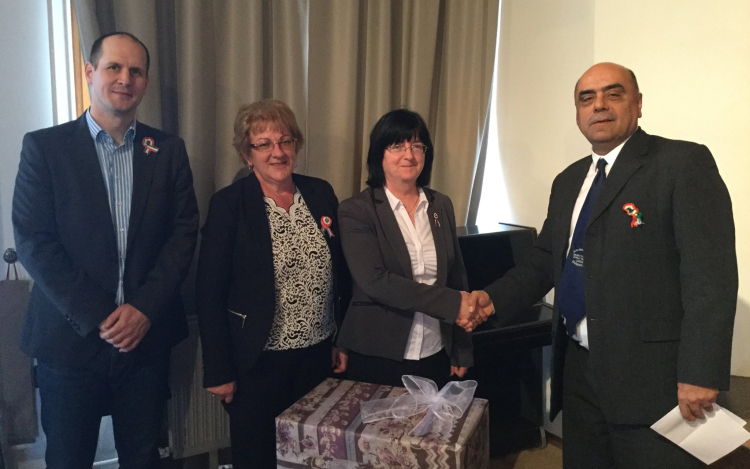 Átadták a projektort Dunakilitin