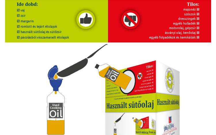 Kibővül a használt sütőolaj gyűjtési program