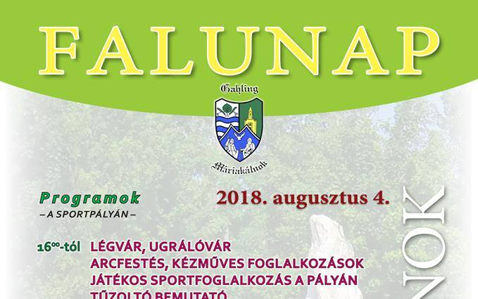 Falunap Máriakálnokon