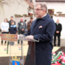 Megyei ünnepi megemlékezés és szoboravatás Lébényben