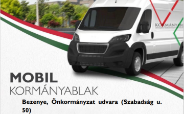 Mobil kormányablak Bezenyén