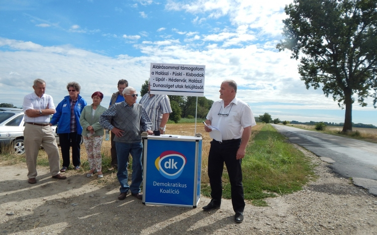 Aláírásgyűjtés - helyszínek és időpontok