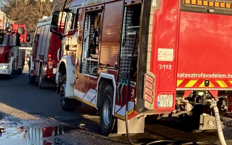Kiesett autókerék okozott többszáz négyzetméteres tüzet 