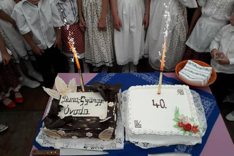 Óvodatörténelem - 40 éves a Duna-Gyöngye Óvoda