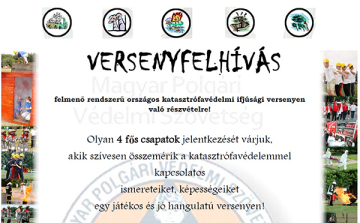 A Katasztrófavédelem versenyezni hívja a diákokat, mert a tudás életet menthet