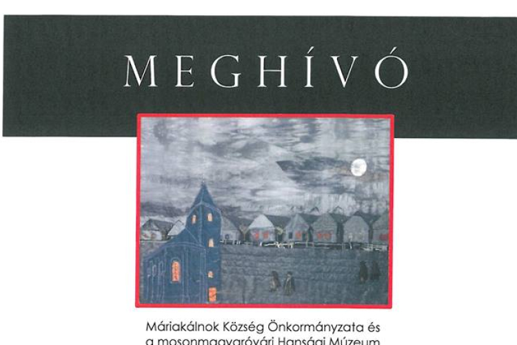 Kiállítás Máriakálnokon