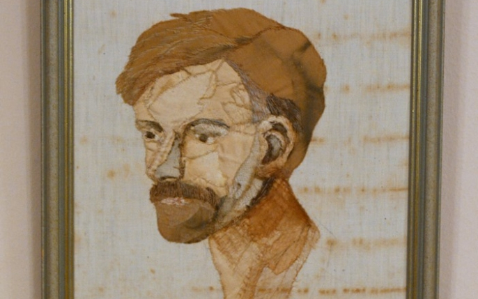 Kiállítás nyílt Kimlén Dr. Véber Gyuláné Gasparovics Gizella textilképeiből 