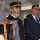 Lajta Monitor Múzeumhajó kiállításmegnyitó Gönyün