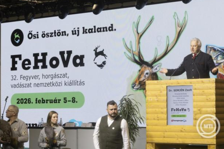 Megnyílt a 32. FeHoVa Fegyver, horgászat, vadászat nemzetközi kiállítás