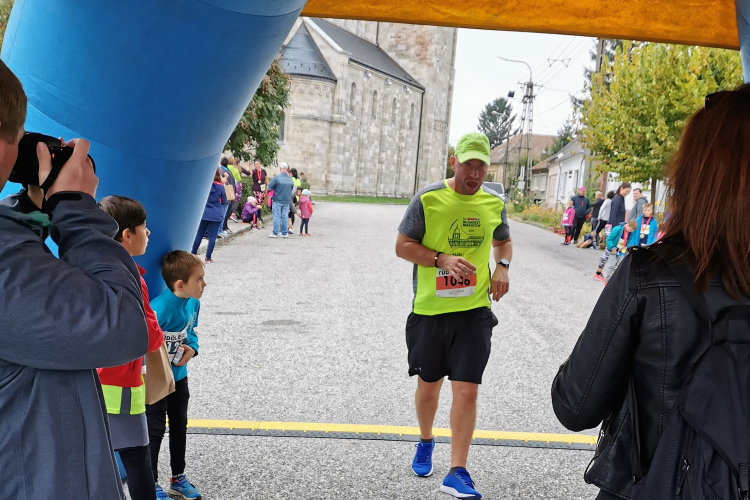 I. Tüdőlebeny Futóverseny Lébény - célfotók