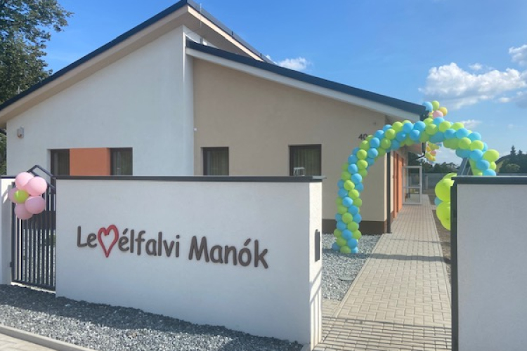 200 négyzetméteres bölcsőde épült Levélen - fotók