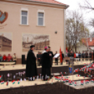 Megyei ünnepi megemlékezés és szoboravatás Lébényben