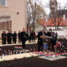 Megyei ünnepi megemlékezés és szoboravatás Lébényben