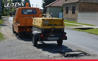 Útfelújítás Lébényben