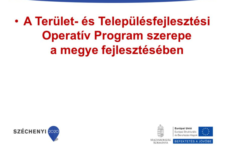 9 milliárd forint kerül a térségbe - nyertek a beadott pályázatok