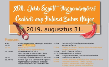 XVII Jobb Együtt hagyományőrző Családi nap a Babos Majorban