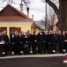 Megyei ünnepi megemlékezés és szoboravatás Lébényben