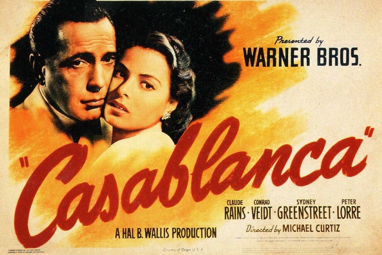 Rekordáron kelt el a Casablanca című film egyik plakátja 