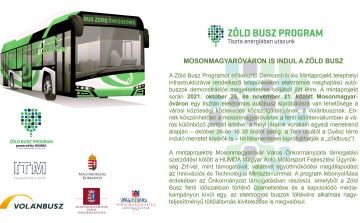 Mosonmagyaróváron is indul a Zöld Busz Projekt
