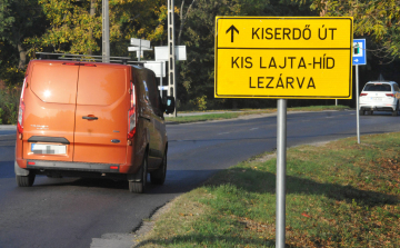 Forgalomváltozás a Lajta-hídnál