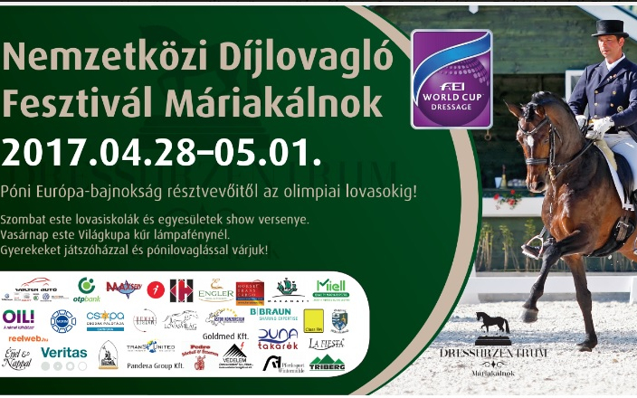 Nemzetközi Díjlovagló Fesztivál – részletes programplakáttal