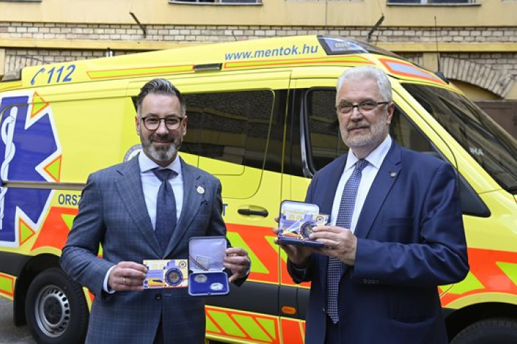 Emlékérméket bocsátott ki az MNB az OMSZ alapításának 75. évfordulója alkalmából