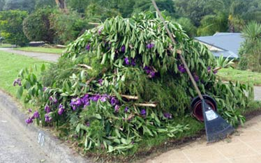 Zöldhulladék lerakó nyitás Máriakálnokon