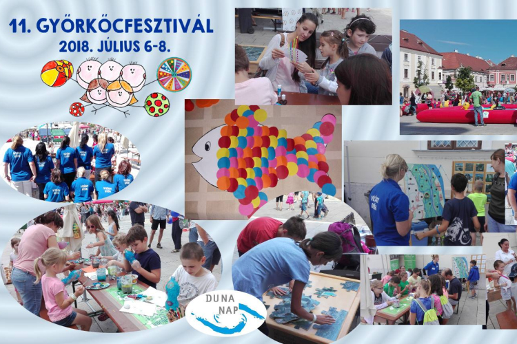 A Győrkőc Fesztiválon ünnepeltük a helyi Duna Napot