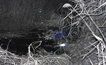 Kanálisba sodródott, majd az iszapba süllyedt egy autós Lipótnál