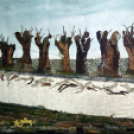 Kiállítás Kimlén Dr. Véber Gyuláné, Gasparovics Gizella textilképeiből