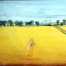 Kiállítás Kimlén Dr. Véber Gyuláné, Gasparovics Gizella textilképeiből