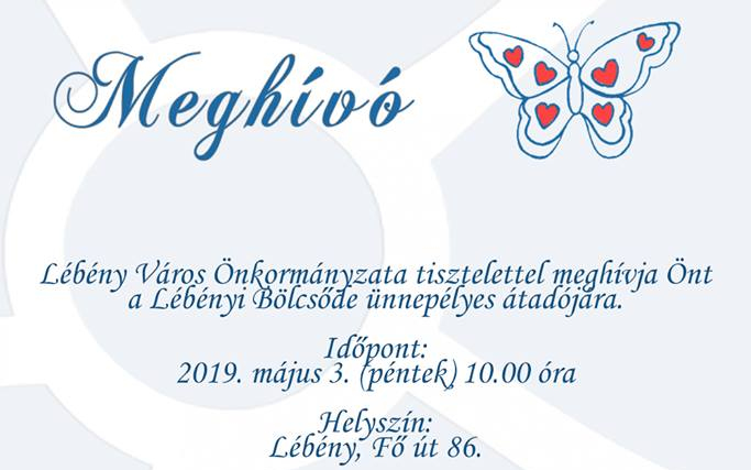 Bölcsődét avatnak Lébényben