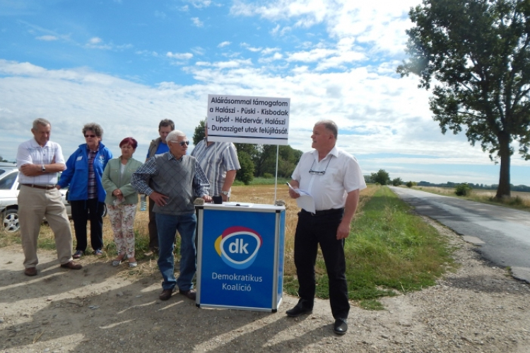 Aláírásgyűjtés - helyszínek és időpontok