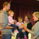 Emléklap kiosztó ünnepség Máriakálnok 2016-ban született babáinak