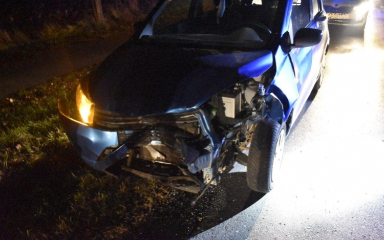 Kiugrott egy szarvas Bezenyénél, fékezés nélkül elütötte