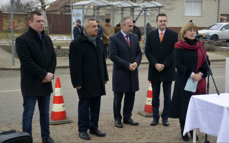 Befejeződött a Környezetvédelmi infrastruktúrafejlesztés Abdán