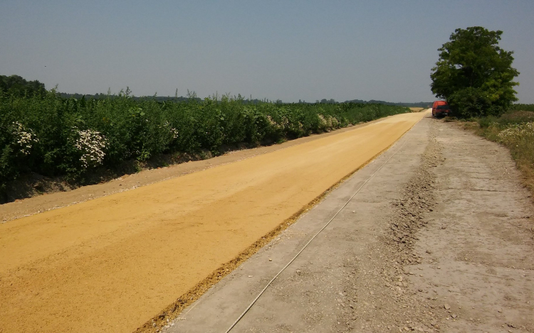Megújúlt a Máriakálnok felé vezető út