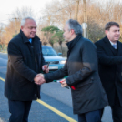 Új kerékpárutat avattak Jánossomorján