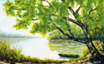  Igali Alfréd festményeiből nyílt kiállítás 